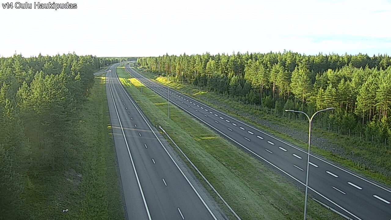 Kelikamerat Kuva Tie 4 Oulu, Haukipudas, Oulu, Pohjois-Pohjanmaa