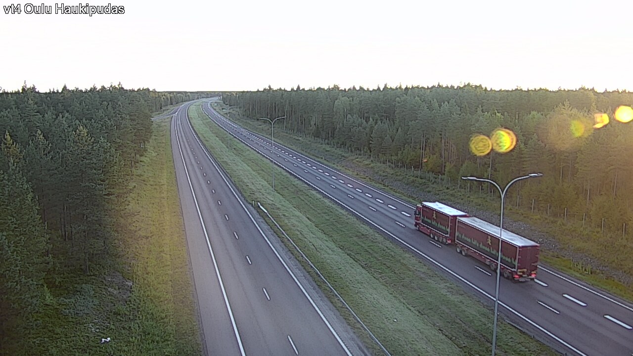 Kelikamerat Kuva Tie 4 Oulu, Haukipudas, Oulu, Pohjois-Pohjanmaa