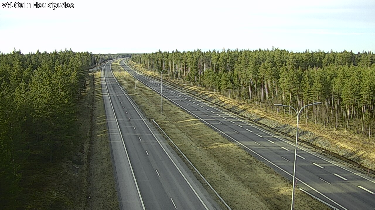 Kelikamerat Kuva Tie 4 Oulu, Haukipudas, Oulu, Pohjois-Pohjanmaa