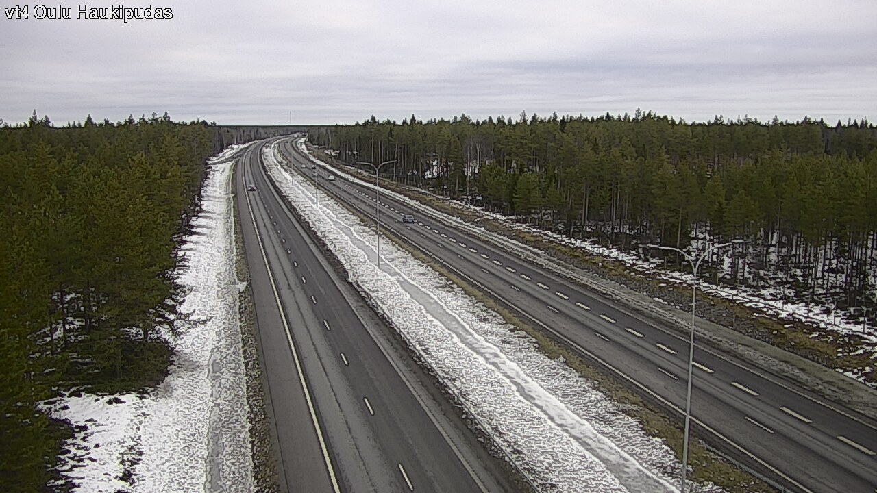 Kelikamerat Kuva Tie 4 Oulu, Haukipudas, Oulu, Pohjois-Pohjanmaa