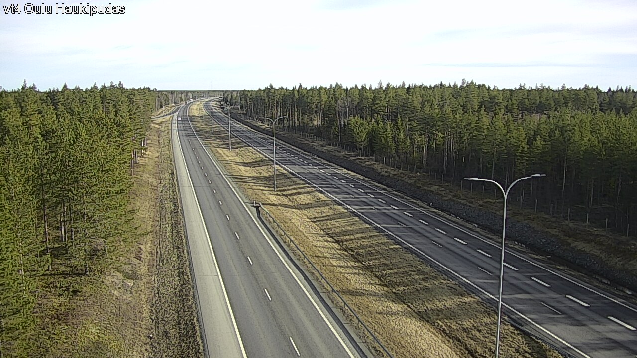 Kelikamerat Kuva Tie 4 Oulu, Haukipudas, Oulu, Pohjois-Pohjanmaa