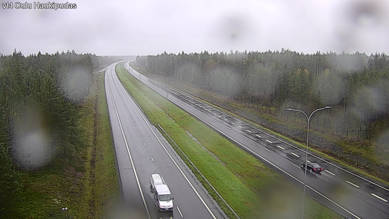 Weather Camera Image Road 4 Oulu, Haukipudas, Oulu, Pohjois-Pohjanmaa