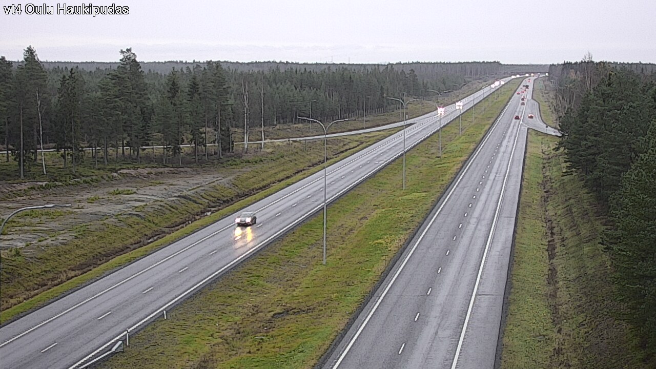 Kelikamerat Kuva Tie 4 Oulu, Haukipudas, Oulu, Pohjois-Pohjanmaa