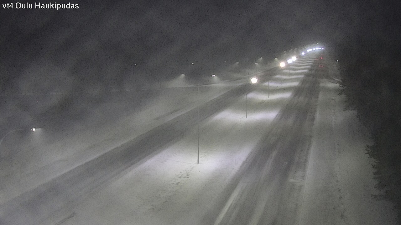 Kelikamerat Kuva Tie 4 Oulu, Haukipudas, Oulu, Pohjois-Pohjanmaa