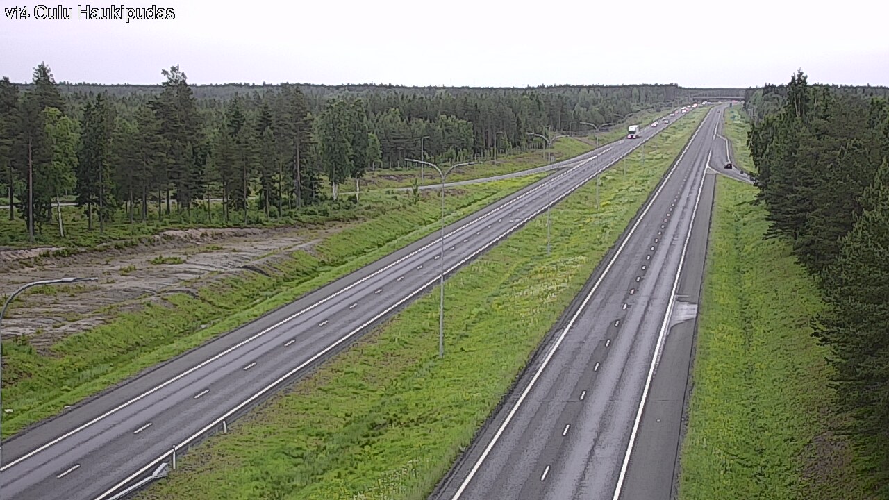 Kelikamerat Kuva Tie 4 Oulu, Haukipudas, Oulu, Pohjois-Pohjanmaa