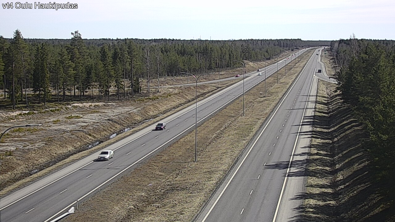 Weather Camera Image Road 4 Oulu, Haukipudas, Oulu, Pohjois-Pohjanmaa
