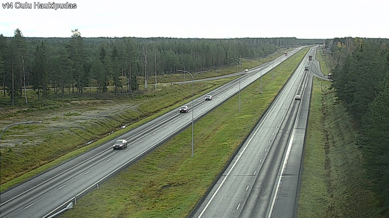 Kelikamerat Kuva Tie 4 Oulu, Haukipudas, Oulu, Pohjois-Pohjanmaa