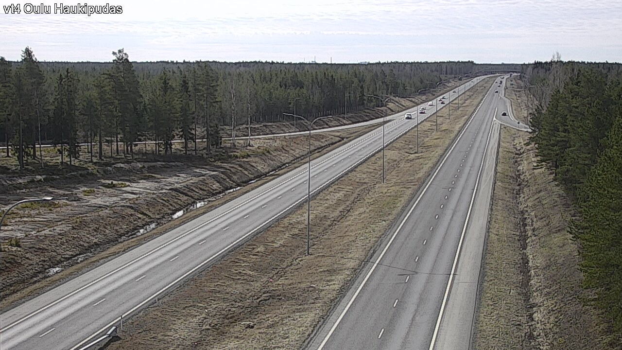 Kelikamerat Kuva Tie 4 Oulu, Haukipudas, Oulu, Pohjois-Pohjanmaa