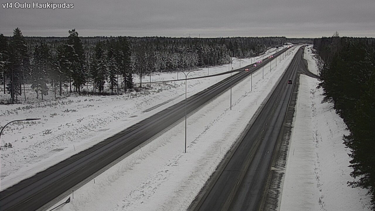 Kelikamerat Kuva Tie 4 Oulu, Haukipudas, Oulu, Pohjois-Pohjanmaa