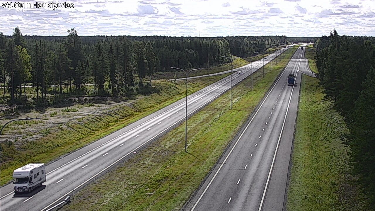 Kelikamerat Kuva Tie 4 Oulu, Haukipudas, Oulu, Pohjois-Pohjanmaa