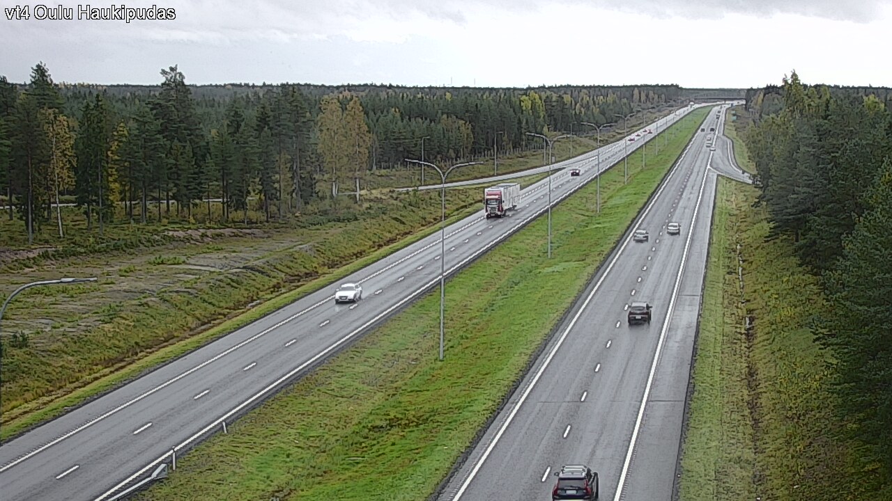 Kelikamerat Kuva Tie 4 Oulu, Haukipudas, Oulu, Pohjois-Pohjanmaa