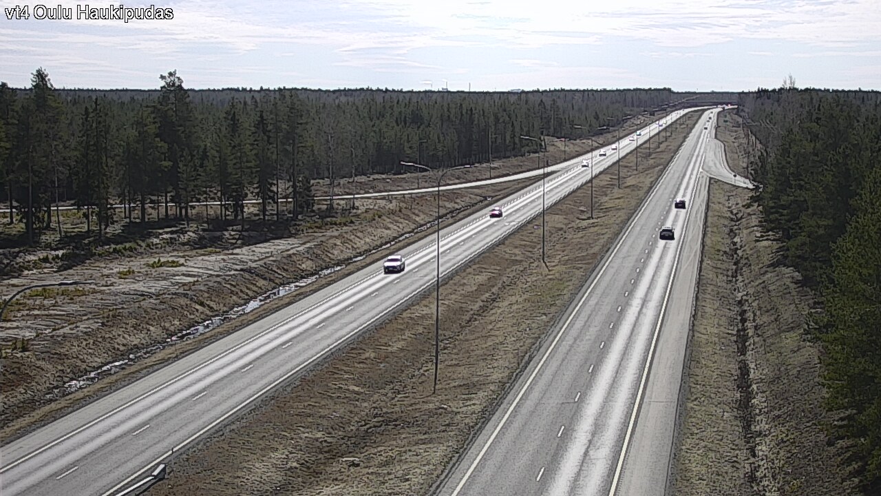 Kelikamerat Kuva Tie 4 Oulu, Haukipudas, Oulu, Pohjois-Pohjanmaa