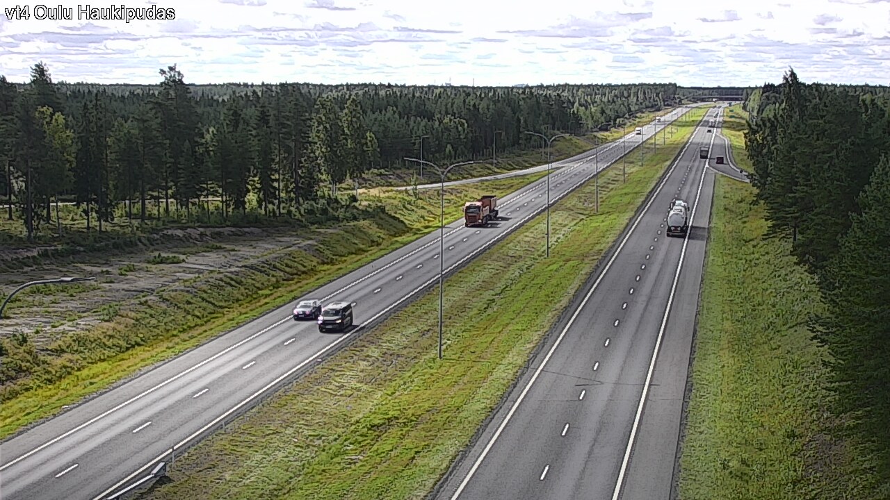 Kelikamerat Kuva Tie 4 Oulu, Haukipudas, Oulu, Pohjois-Pohjanmaa