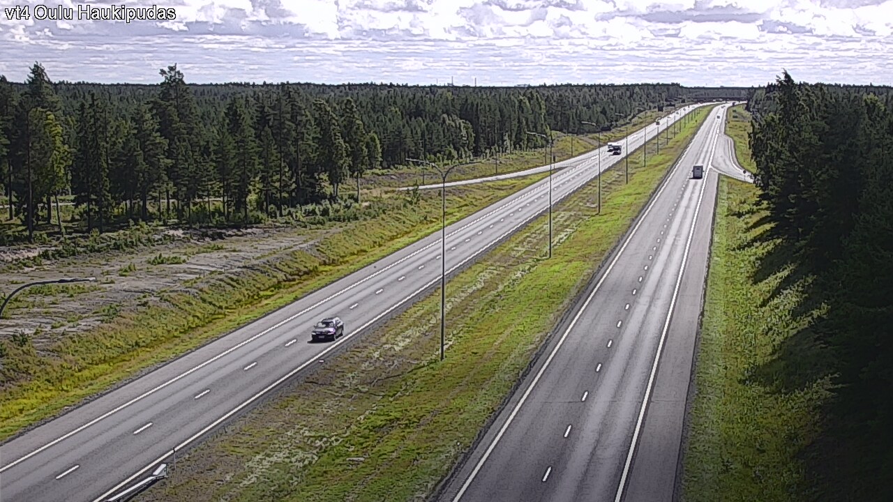 Kelikamerat Kuva Tie 4 Oulu, Haukipudas, Oulu, Pohjois-Pohjanmaa