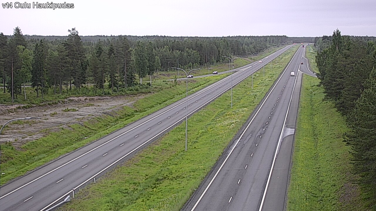 Kelikamerat Kuva Tie 4 Oulu, Haukipudas, Oulu, Pohjois-Pohjanmaa
