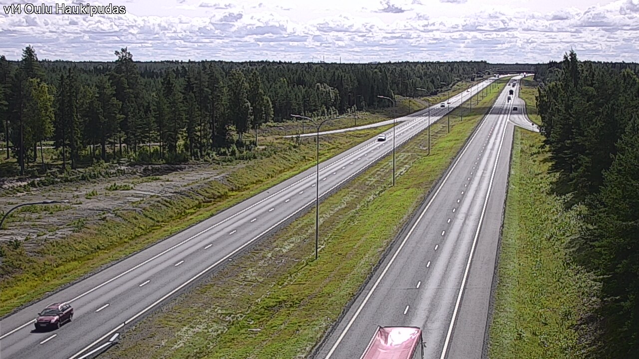 Weather Camera Image Road 4 Oulu, Haukipudas, Oulu, Pohjois-Pohjanmaa