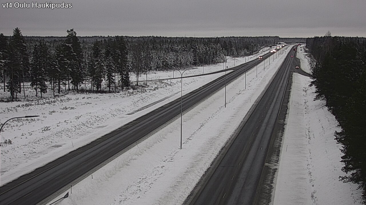 Kelikamerat Kuva Tie 4 Oulu, Haukipudas, Oulu, Pohjois-Pohjanmaa