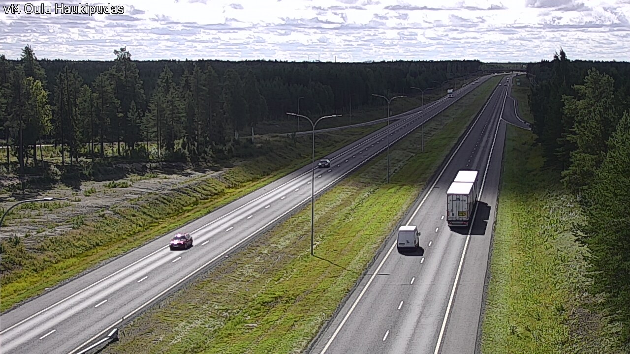 Kelikamerat Kuva Tie 4 Oulu, Haukipudas, Oulu, Pohjois-Pohjanmaa