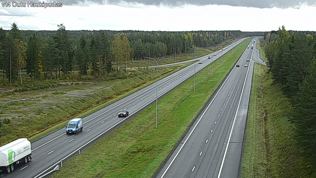 Kelikamerat Kuva Tie 4 Oulu, Haukipudas, Oulu, Pohjois-Pohjanmaa