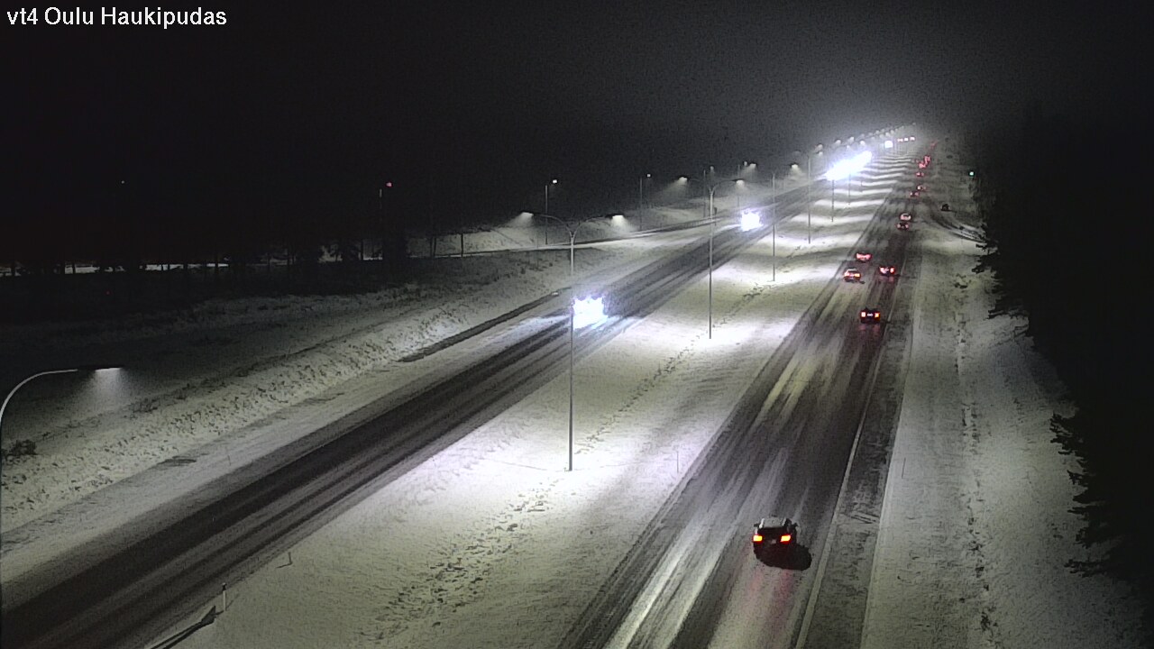 Kelikamerat Kuva Tie 4 Oulu, Haukipudas, Oulu, Pohjois-Pohjanmaa