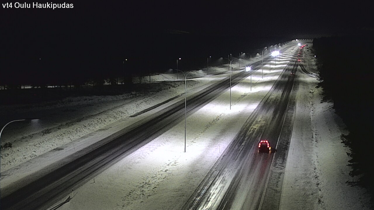Kelikamerat Kuva Tie 4 Oulu, Haukipudas, Oulu, Pohjois-Pohjanmaa