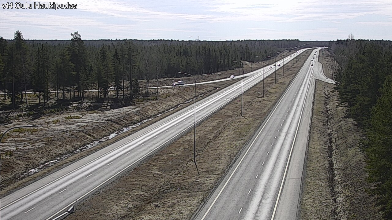 Kelikamerat Kuva Tie 4 Oulu, Haukipudas, Oulu, Pohjois-Pohjanmaa