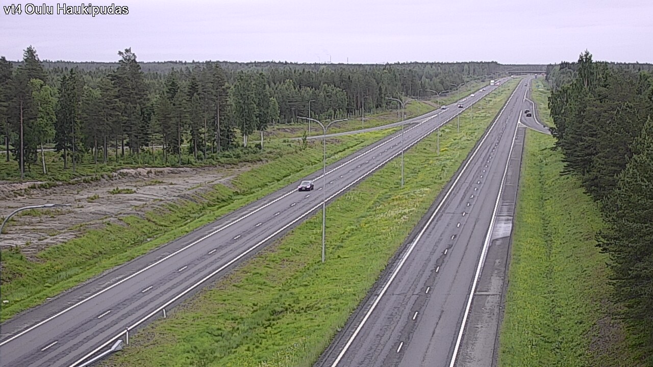Kelikamerat Kuva Tie 4 Oulu, Haukipudas, Oulu, Pohjois-Pohjanmaa