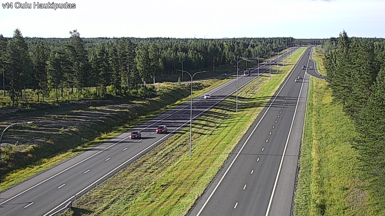 Weather Camera Image Road 4 Oulu, Haukipudas, Oulu, Pohjois-Pohjanmaa