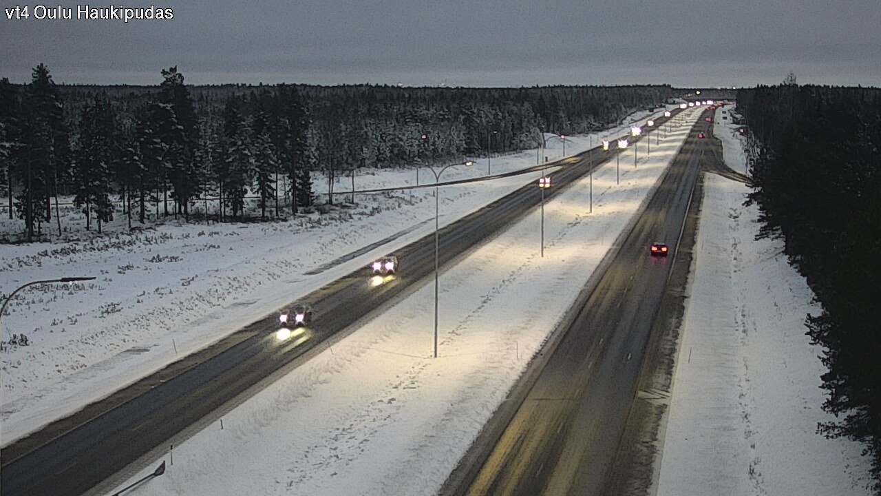 Kelikamerat Kuva Tie 4 Oulu, Haukipudas, Oulu, Pohjois-Pohjanmaa