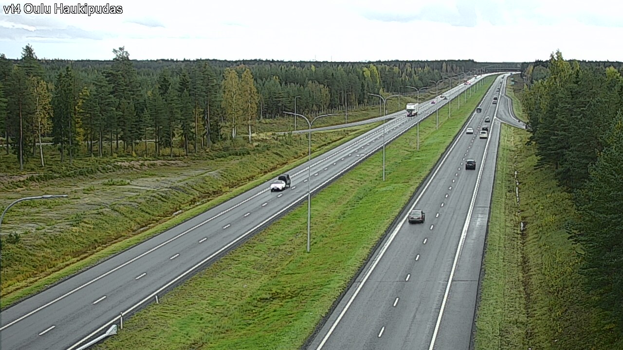 Kelikamerat Kuva Tie 4 Oulu, Haukipudas, Oulu, Pohjois-Pohjanmaa