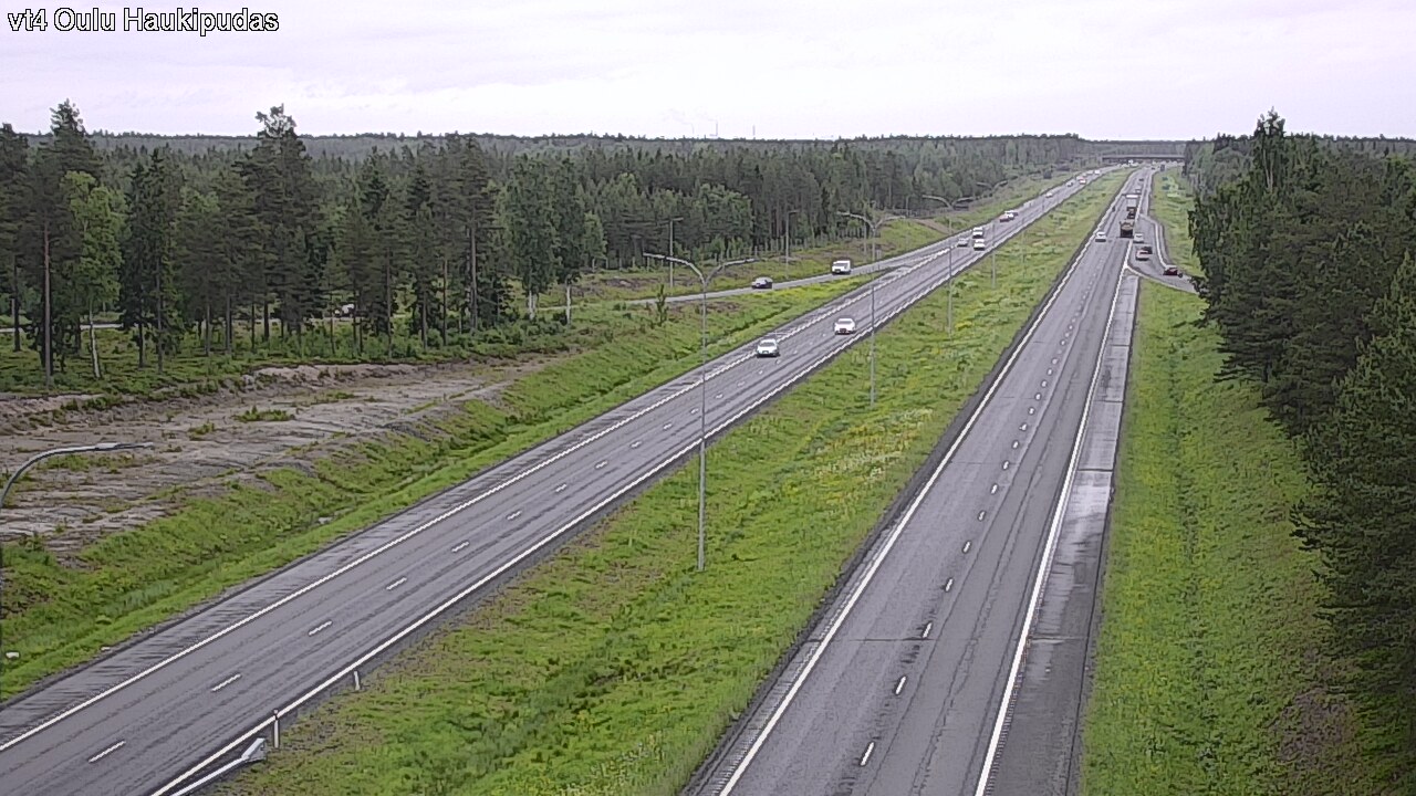 Kelikamerat Kuva Tie 4 Oulu, Haukipudas, Oulu, Pohjois-Pohjanmaa