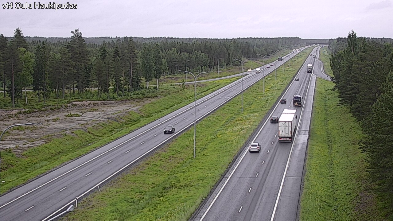 Kelikamerat Kuva Tie 4 Oulu, Haukipudas, Oulu, Pohjois-Pohjanmaa