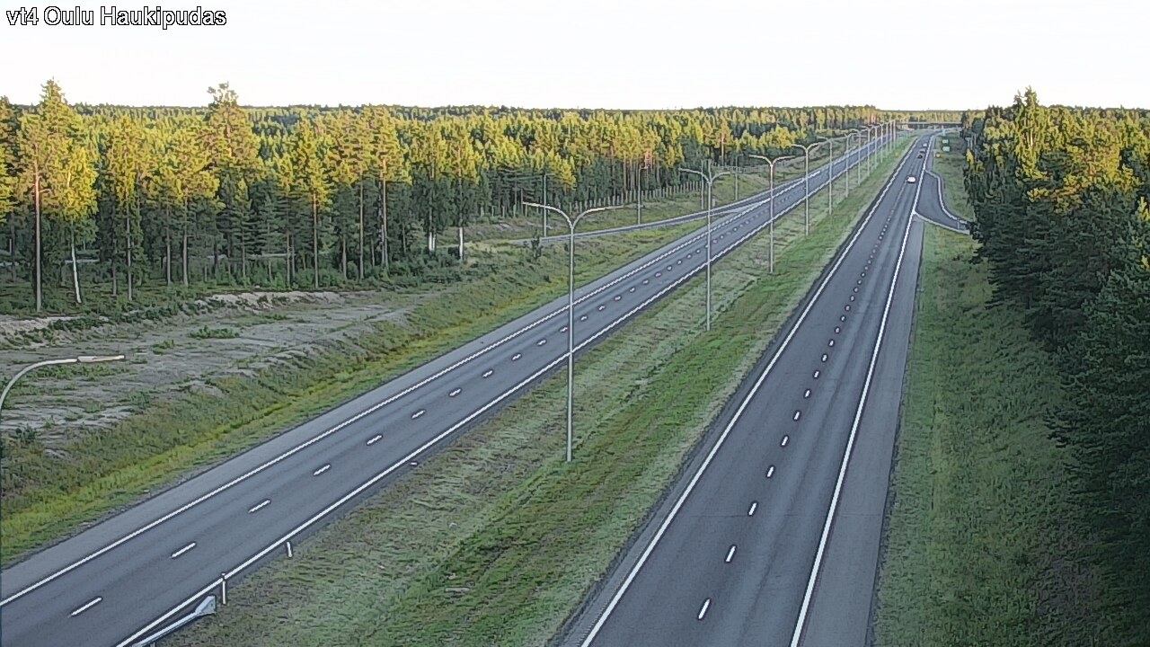 Kelikamerat Kuva Tie 4 Oulu, Haukipudas, Oulu, Pohjois-Pohjanmaa