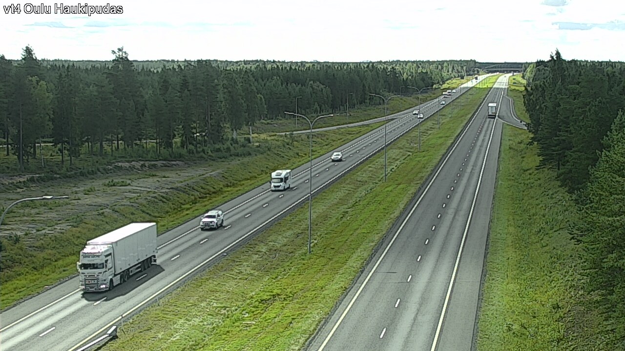 Kelikamerat Kuva Tie 4 Oulu, Haukipudas, Oulu, Pohjois-Pohjanmaa