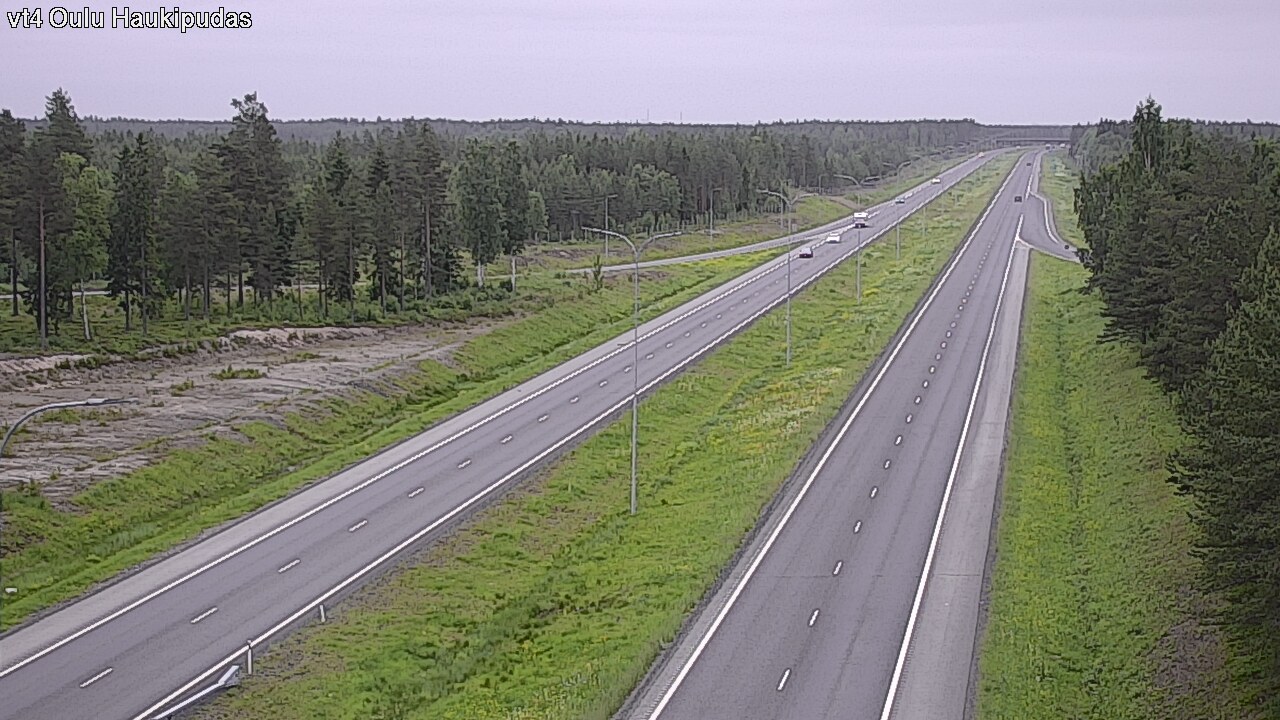 Kelikamerat Kuva Tie 4 Oulu, Haukipudas, Oulu, Pohjois-Pohjanmaa