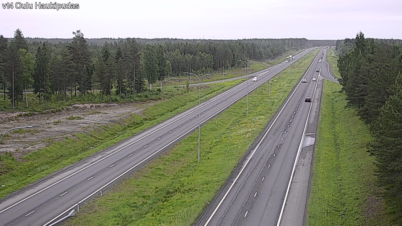 Kelikamerat Kuva Tie 4 Oulu, Haukipudas, Oulu, Pohjois-Pohjanmaa