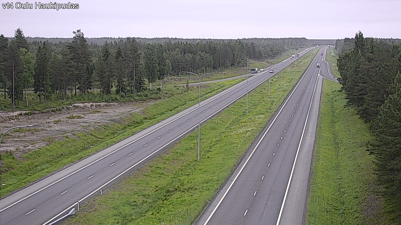 Kelikamerat Kuva Tie 4 Oulu, Haukipudas, Oulu, Pohjois-Pohjanmaa