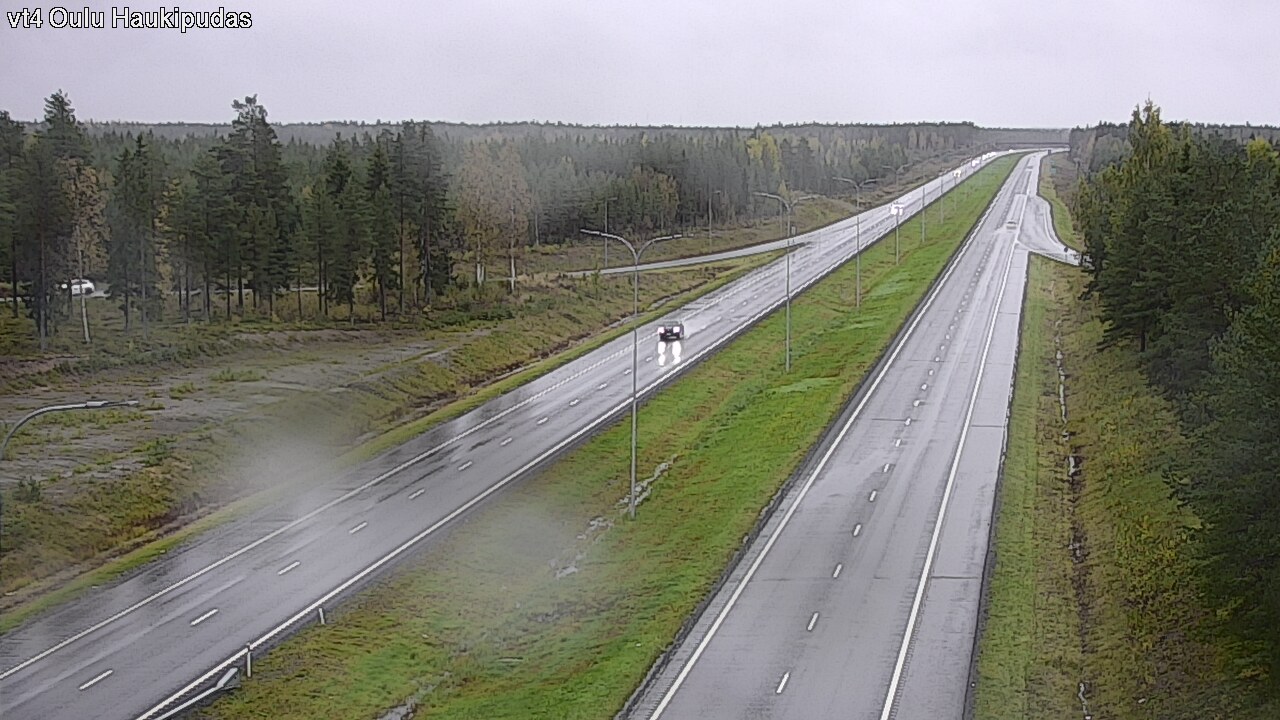 Weather Camera Image Road 4 Oulu, Haukipudas, Oulu, Pohjois-Pohjanmaa
