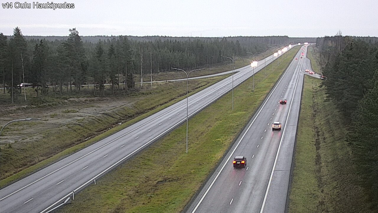 Kelikamerat Kuva Tie 4 Oulu, Haukipudas, Oulu, Pohjois-Pohjanmaa