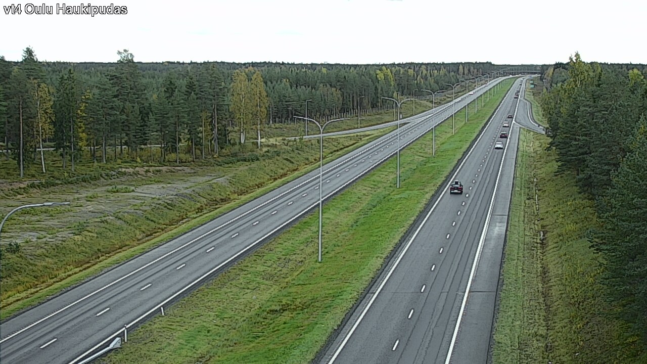 Kelikamerat Kuva Tie 4 Oulu, Haukipudas, Oulu, Pohjois-Pohjanmaa