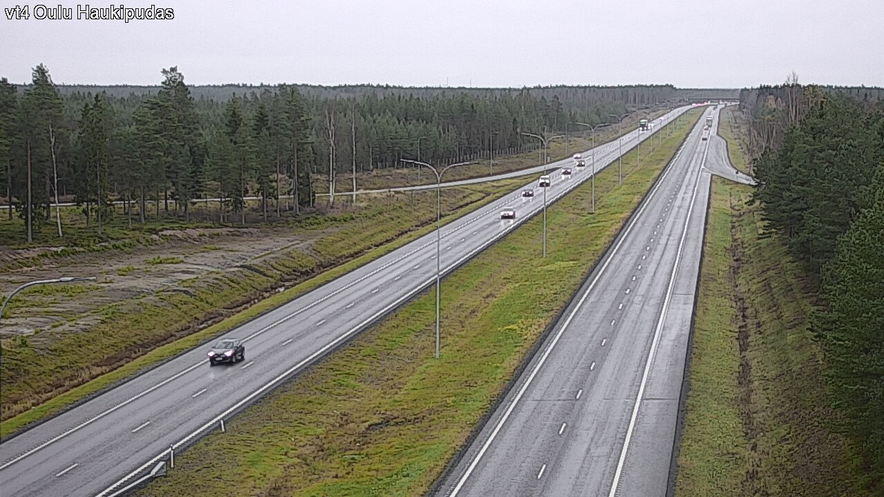 Kelikamerat Kuva Tie 4 Oulu, Haukipudas, Oulu, Pohjois-Pohjanmaa