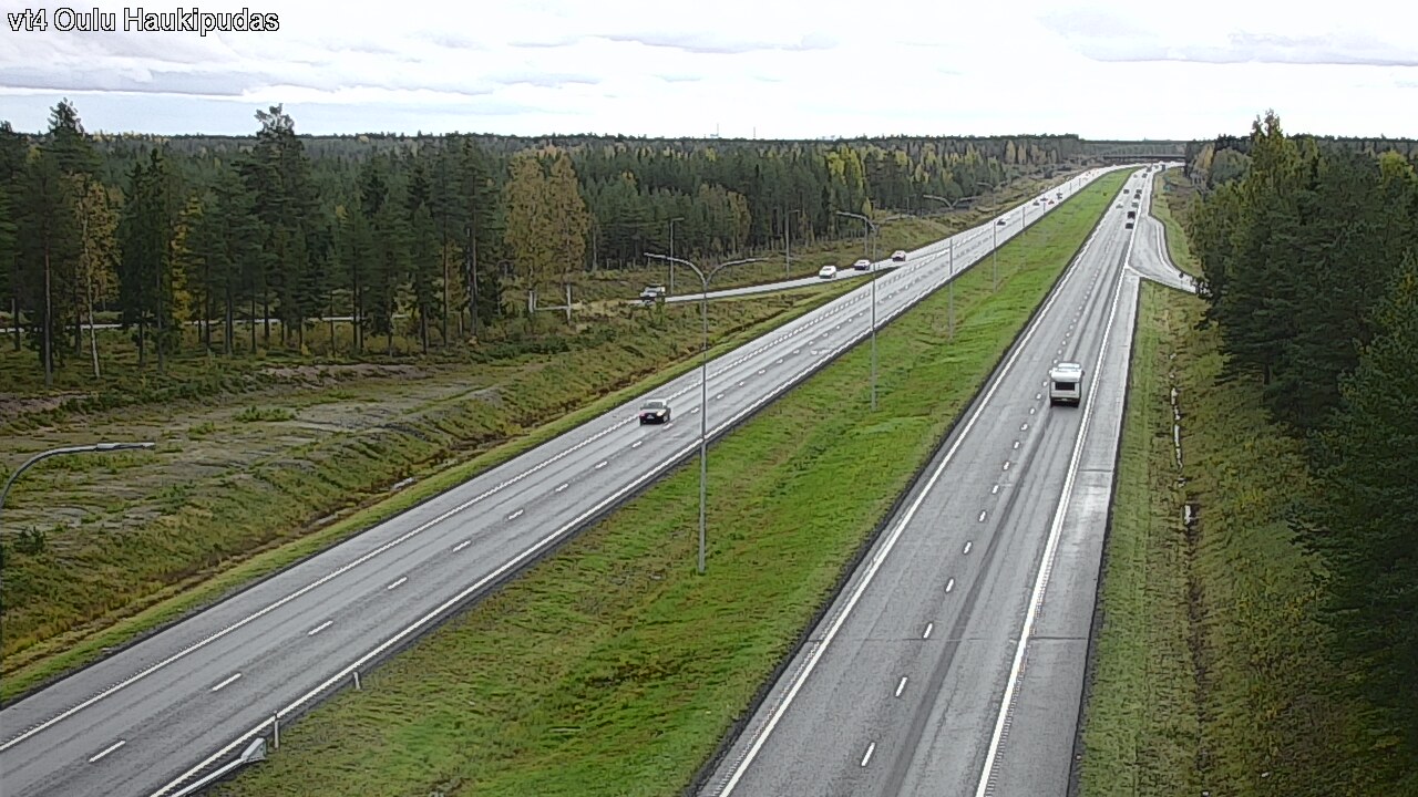 Kelikamerat Kuva Tie 4 Oulu, Haukipudas, Oulu, Pohjois-Pohjanmaa