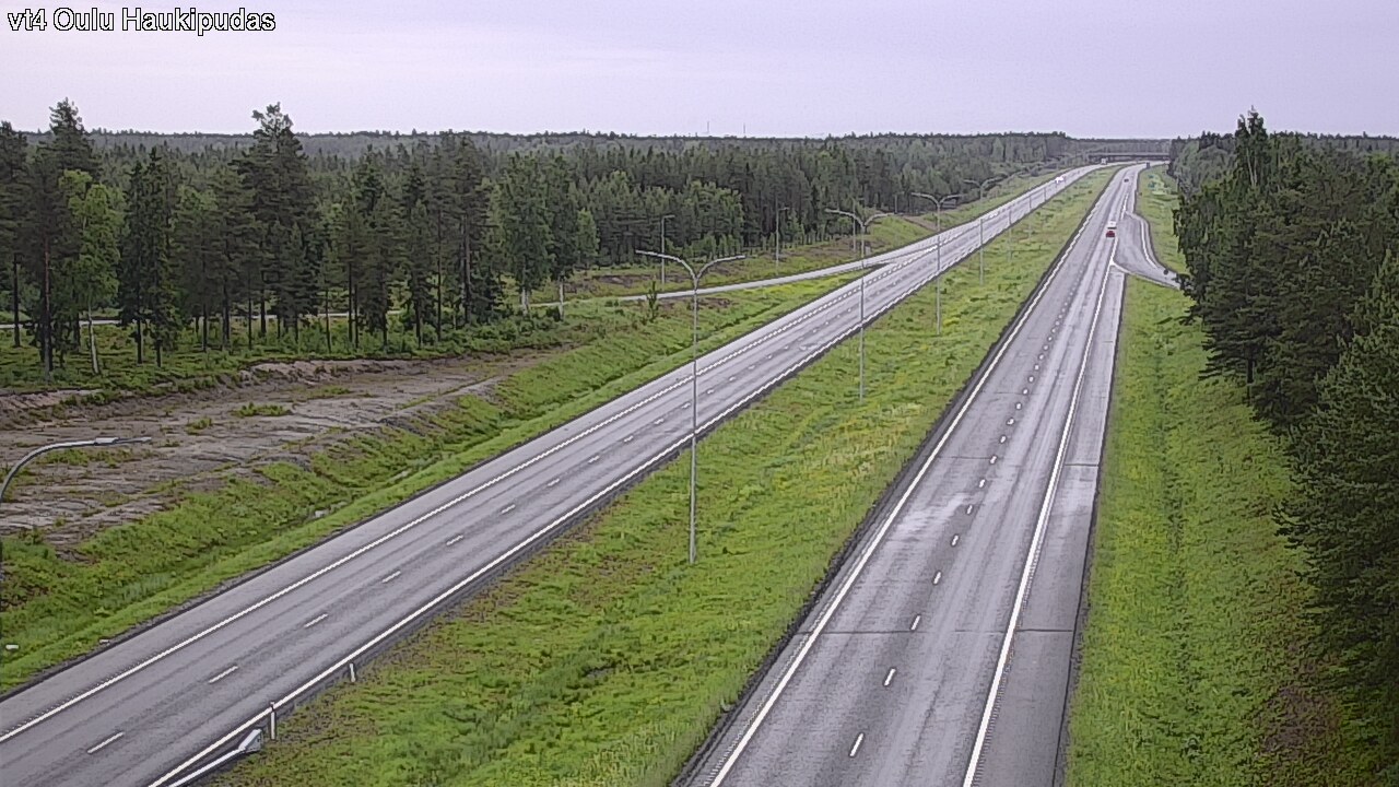 Kelikamerat Kuva Tie 4 Oulu, Haukipudas, Oulu, Pohjois-Pohjanmaa