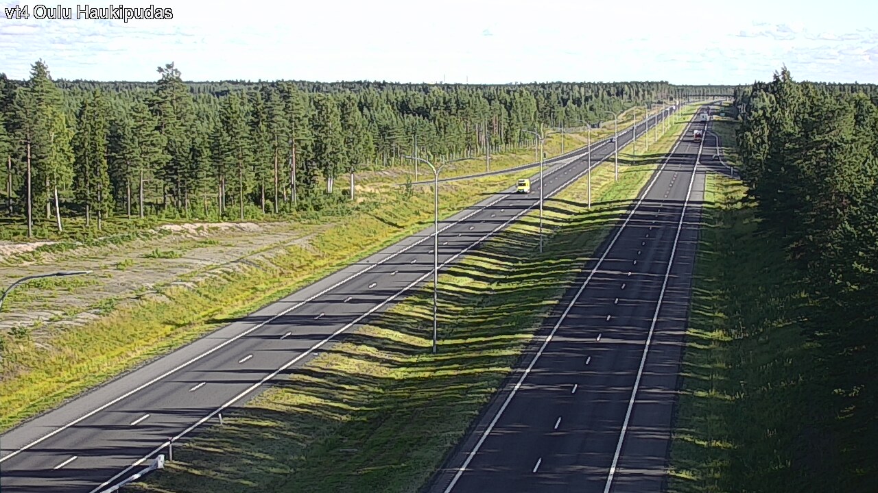 Kelikamerat Kuva Tie 4 Oulu, Haukipudas, Oulu, Pohjois-Pohjanmaa