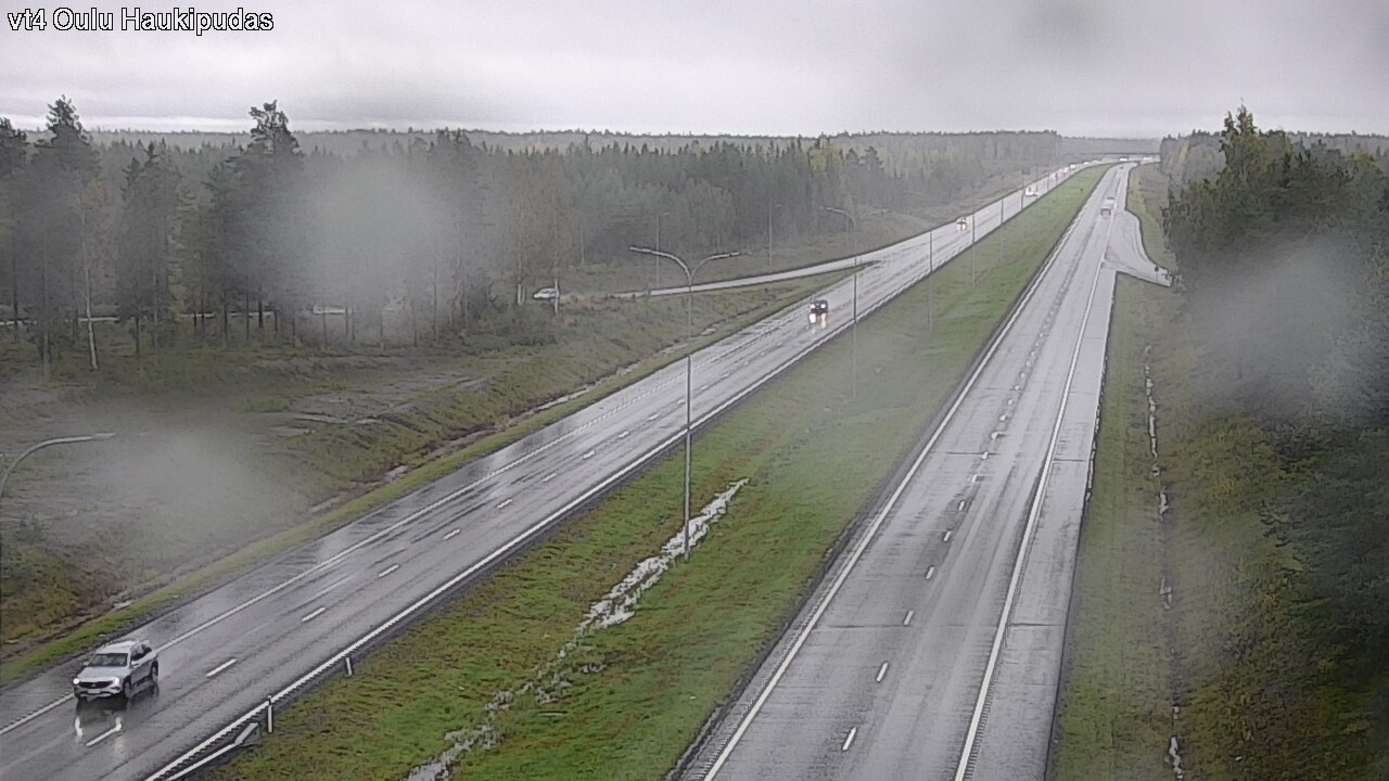 Weather Camera Image Road 4 Oulu, Haukipudas, Oulu, Pohjois-Pohjanmaa