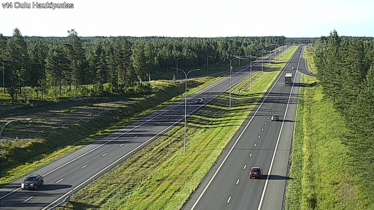 Weather Camera Image Road 4 Oulu, Haukipudas, Oulu, Pohjois-Pohjanmaa