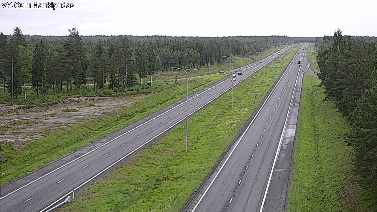 Kelikamerat Kuva Tie 4 Oulu, Haukipudas, Oulu, Pohjois-Pohjanmaa