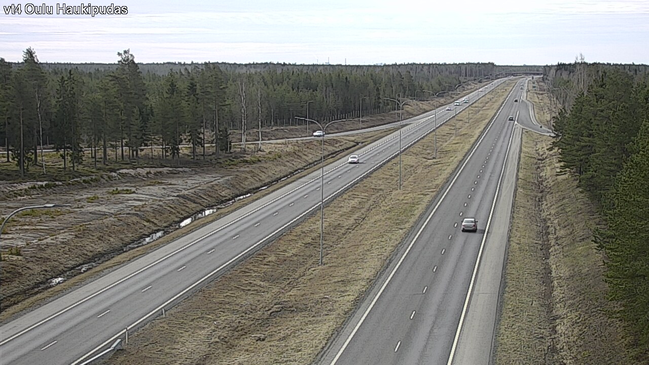 Kelikamerat Kuva Tie 4 Oulu, Haukipudas, Oulu, Pohjois-Pohjanmaa