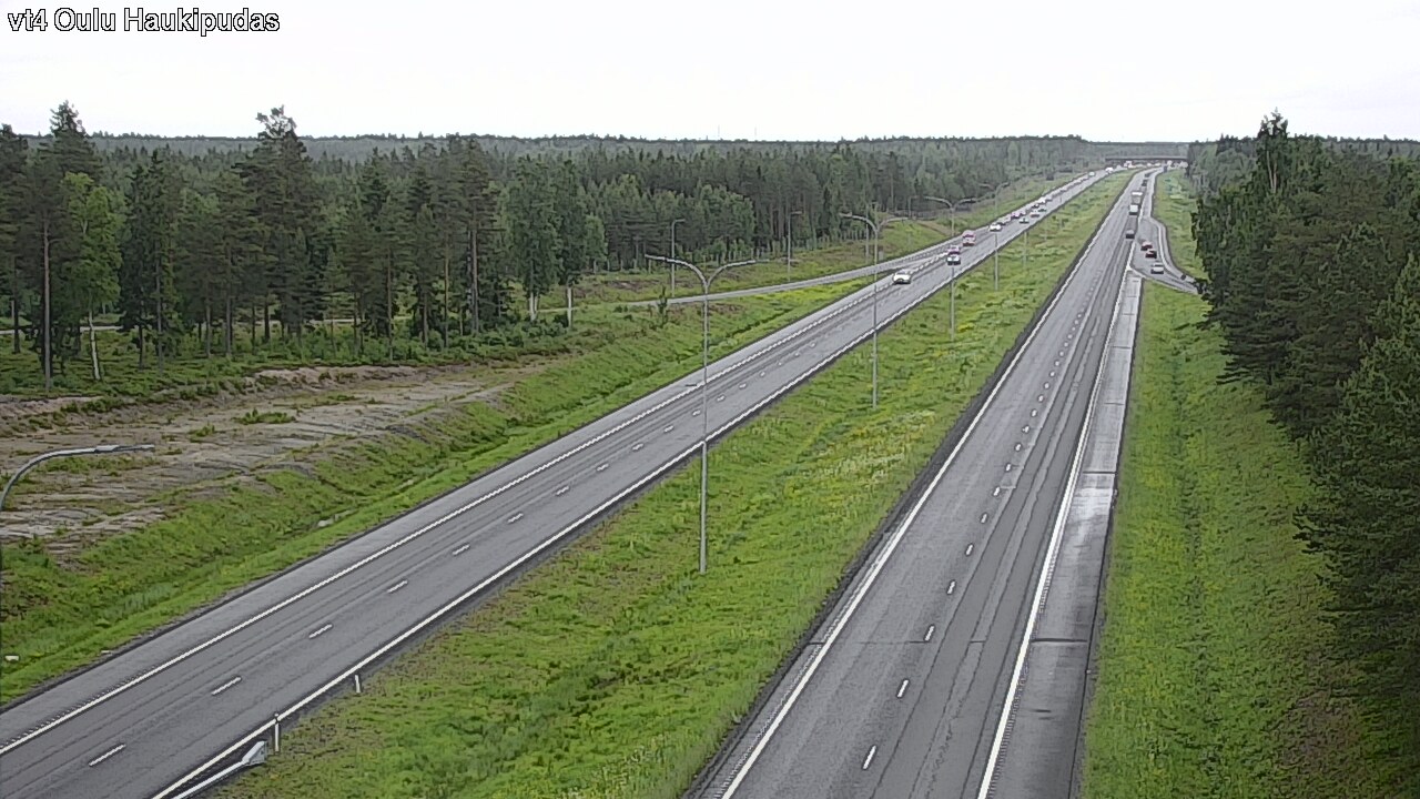Kelikamerat Kuva Tie 4 Oulu, Haukipudas, Oulu, Pohjois-Pohjanmaa