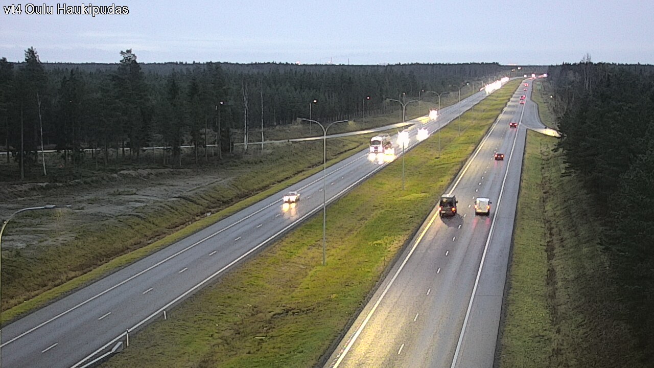 Kelikamerat Kuva Tie 4 Oulu, Haukipudas, Oulu, Pohjois-Pohjanmaa